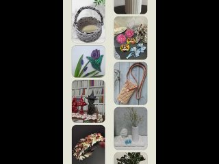 Видео от Вязаные сумки & корзины & Баротовой Ирины