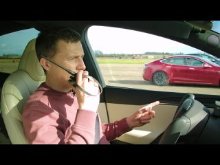[carwow] EVERY fast Tesla: DRAG RACE