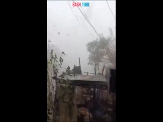 Ураган обрушился на Ганджам в Одише
