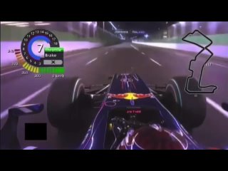 F1 2009 Singapore Sebastian Vettel onboard Q3 Lap