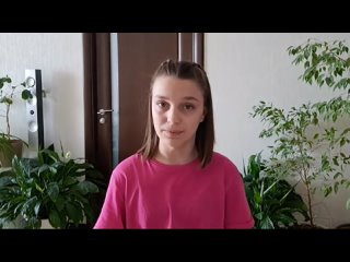 Милана Тимохина рассказывает о себе и своём хобби