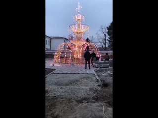 Световой фонтан в Ипатово.mp4