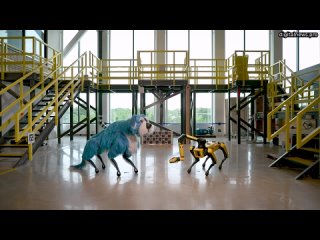 Boston Dynamics изобрели собаку  они  сделали  для своего Spot специальный шерстяной костюм Sparkle