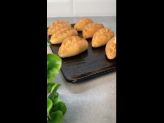 Фуршетные пирожки с картофельно-грибной начинкой