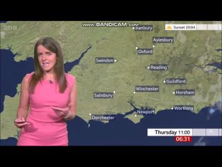 (HD) Alex Osbourne BBC ONE South Today weather April 17th 2024 - 60 fps