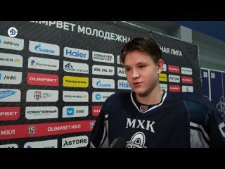 Макар Голиков: «Хочу всех пригласить к нам на плей-офф, мы будем очень вас ждать и побеждать для вас!» ()