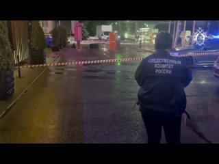 Следователи СК продемонстрировали видео с осмотр места происшествия около торгового центра в Ленинском районе города Воронежа