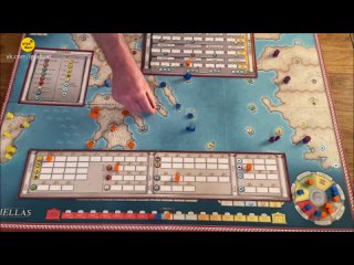 History of the Ancient Seas I: HELLAS 2024 | Preview: Hellas  an ancient Greece conflicts game Перевод