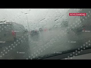 Москву залило дождем