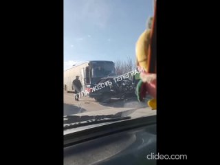 Появилось видео с места гибели водителя ВАЗа в Тульской области