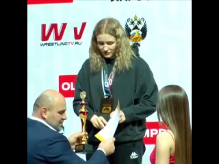 Липчанка Олеся Безуглова стала чемпионкой России по вольной борьбе. В весовой категории до 72 кг