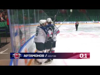 Гол Никиты Артамонова в ворота Ирбиса | Плей-офф, 1/8 финала | Матч №3