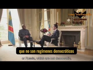 RUSIA Y CHINA MEJORES QUE OESTE - DIARIO CONDESCENDENTE DE LAS ESCUELAS DEL CONGO PREZ (00:58): El lder de la Repblica Democ
