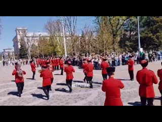 На площади у ЗСК прошел «Час Славы Кубани»