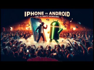 🔥 iPhone vs Android Финальное Противостояние в Мире Смартфонов   Крутой Рэп Баттл 2024! 🎤👑