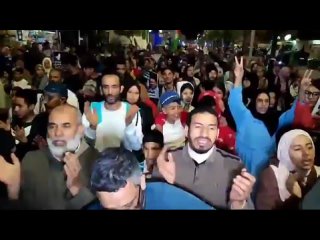 Manifestation de soutien pour la Palestine au Maroc