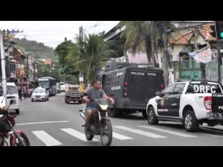 Brazilian cops arrest members of Rio's largest gang in favela raid