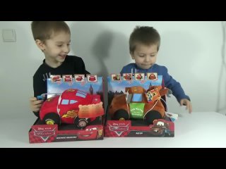 Disney Cars Lightning Mcqueen Toys - Unboxing Video