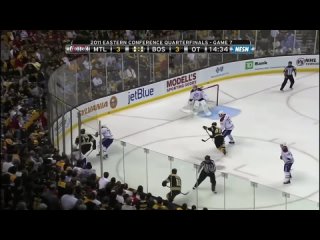 Nathan Horton scores in overtime to beat Montreal in Game 7 of the ECQF 27/04/11