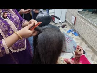 Lashes Beauty Parlour - Easy Asian Bridal Puff Hairstyle Hack  Beautiful Hairstyle Hack For Bridal