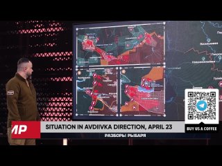 Rybar Live: Situation in Avdiivka direction, April 23