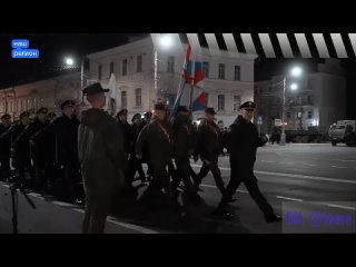 Репетиция военного парада в Твери перед Днём Победы