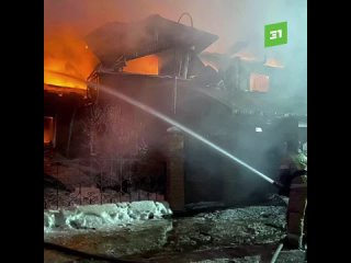 В Усть-Катаве выгорел частный дом