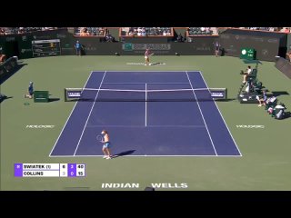 Iga Swiatek vs Danielle Collins Highlights _ Indian Wells 2024 _