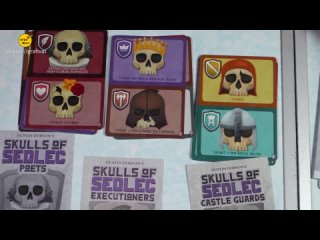 Skulls of Sedlec: Monstrance [2020] | What’s in The Box? Skulls of Sedlec Expansions Unboxing Halloween… [Перевод]