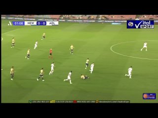 REC 2023-2024 Isuzu Ute A-League - Round 21 -Newcastle Jets v Adelaide United =Австралийская А-Лига. Тур 21 Ньюкасл Джетс - Адел