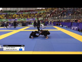 LEANDRO LIMA DE SOUZA vs LUCAS PROTASIO 2024 Brasileiro Jiu-Jitsu IBJJF