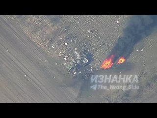 Уничтожение украинской РЛС П-18 «Малахит» точным прилетом ПКР Х-35У, запущенной российским ударным самолетом, окрестности села В