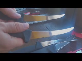 ДЛЯ МЯСНИКОВ И ОХОТНИКОВ: Сравнение изогнутых обвалочных ножей Victorinox