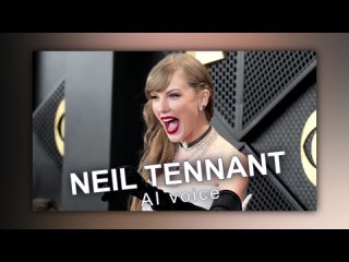 Neil Tennant - Fortnight (Taylor Swift AI cover)