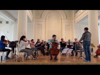Владислав Белоусов (виолончель) «Полет шмеля» — репетиция программы «Диалоги с виолончелью»