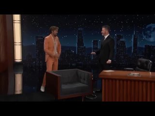 Райн Гослинг устраивает дебош на шоу Джимми Кимелла