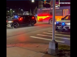 В американском Детройте произошёл инцидент между сотрудниками полиции