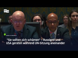 “Sie sollten sich schämen“ – Russland und USA geraten während UN-Sitzung aneinander