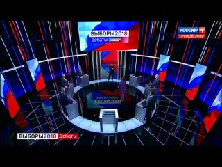 Жириновский довёл Собчак до слёз и истерики (, 23:15)