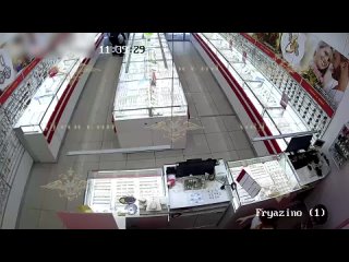В кратчайшие сроки раскрыто ограбление ювелирного магазина в подмосковном Фрязино