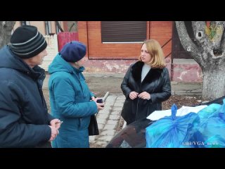В Луганской Народной Республике прошла выдача гуманитарной помощи для вынужденных переселенцев из Харьковской области