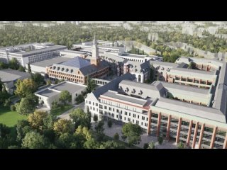 На территории будущего студенческого кампуса «Кантиана» в Калининграде завершилось строительство двух корпусов