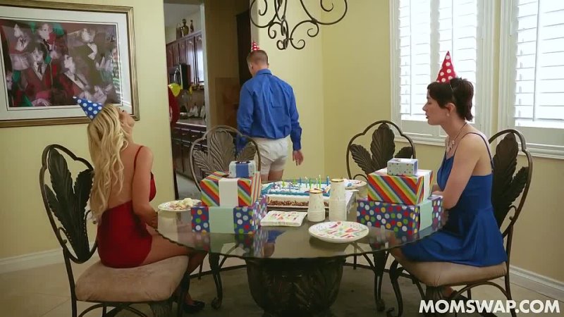 [MomSwap] Olive Glass and Brooklyn Chase - Birthday Swap Surprise