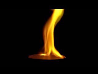 Окрашивание пламени атомами натрия