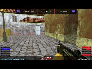 Шоу-Матч по CS 1.6 CIS Team -vs- Fastcup Team @kn1fe TV