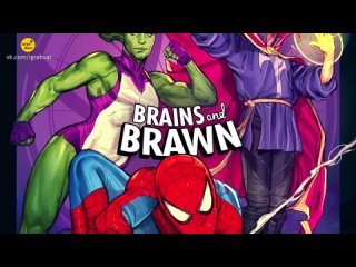 Unmatched: Brains and Brawn 2023 | Final Marvel Unmatched Set Brains and Brawn Announced Перевод