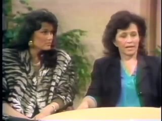 Lucy de Barbin and Desire Presley - Donahue show, september 1987