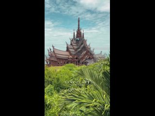 Невероятные детали Храма Истины, Таиланд