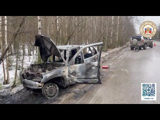 В Перми женщина погибла в сгоревшем автомобиле