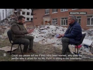 The vile creature Zelensky, smiling, talks about theoact in Crocus